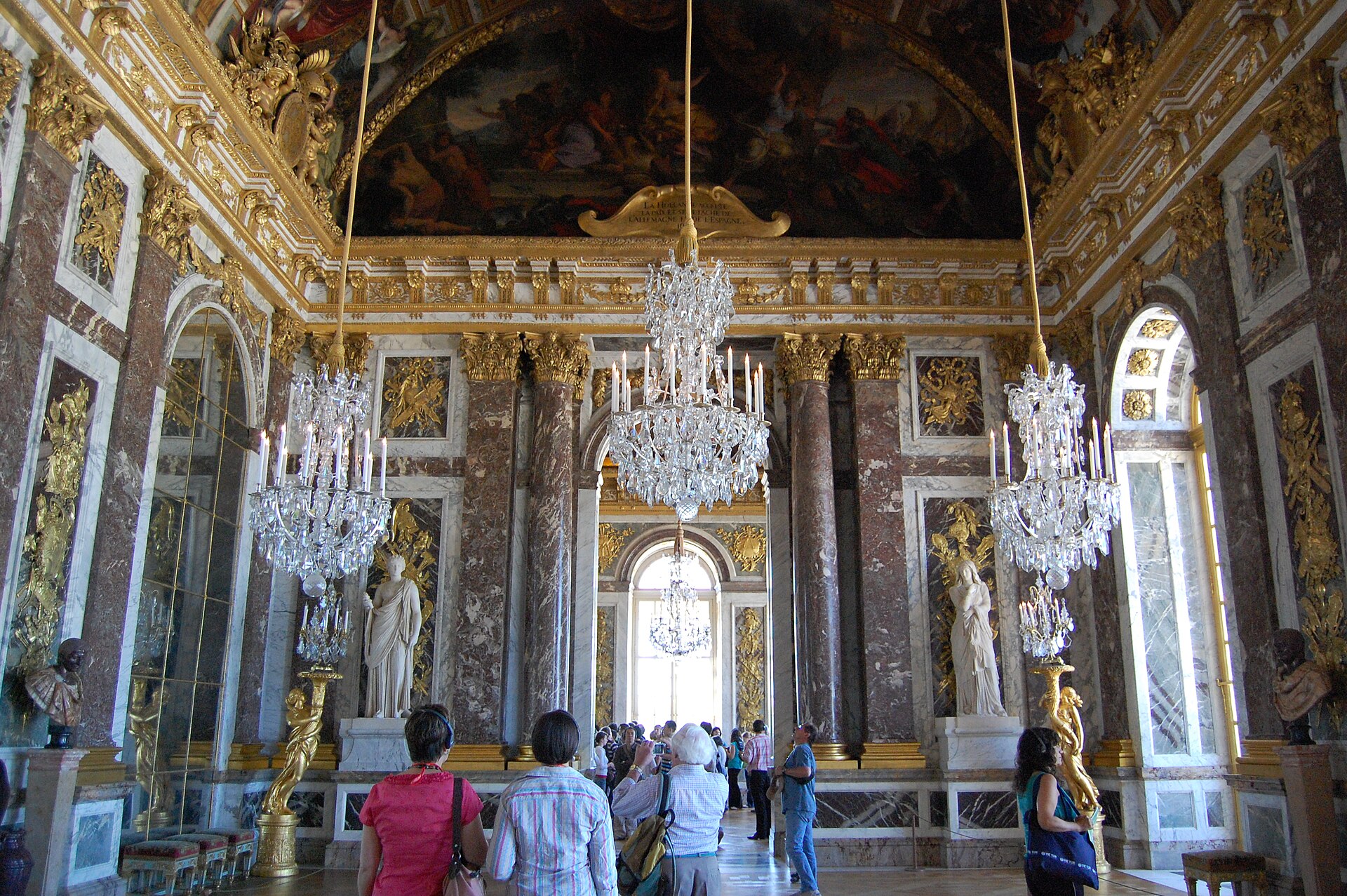 Galerie des Glaces du Château de Versailles — événement VIP